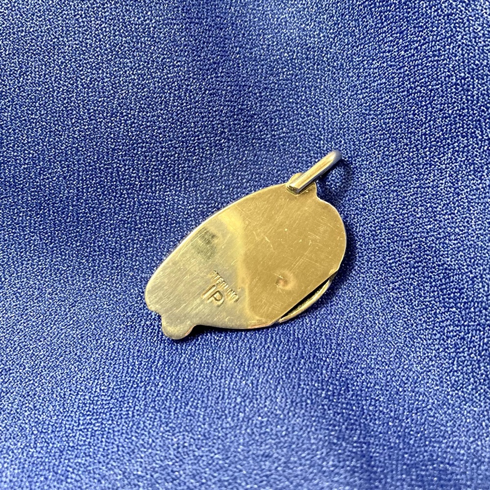 Sterling Silver Mother-of-Pearl Pendant - Picture 3 of 5
